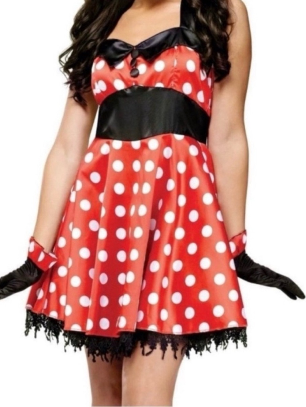 Minnie Mouse Sexy Halloween Costume Dress Only Small